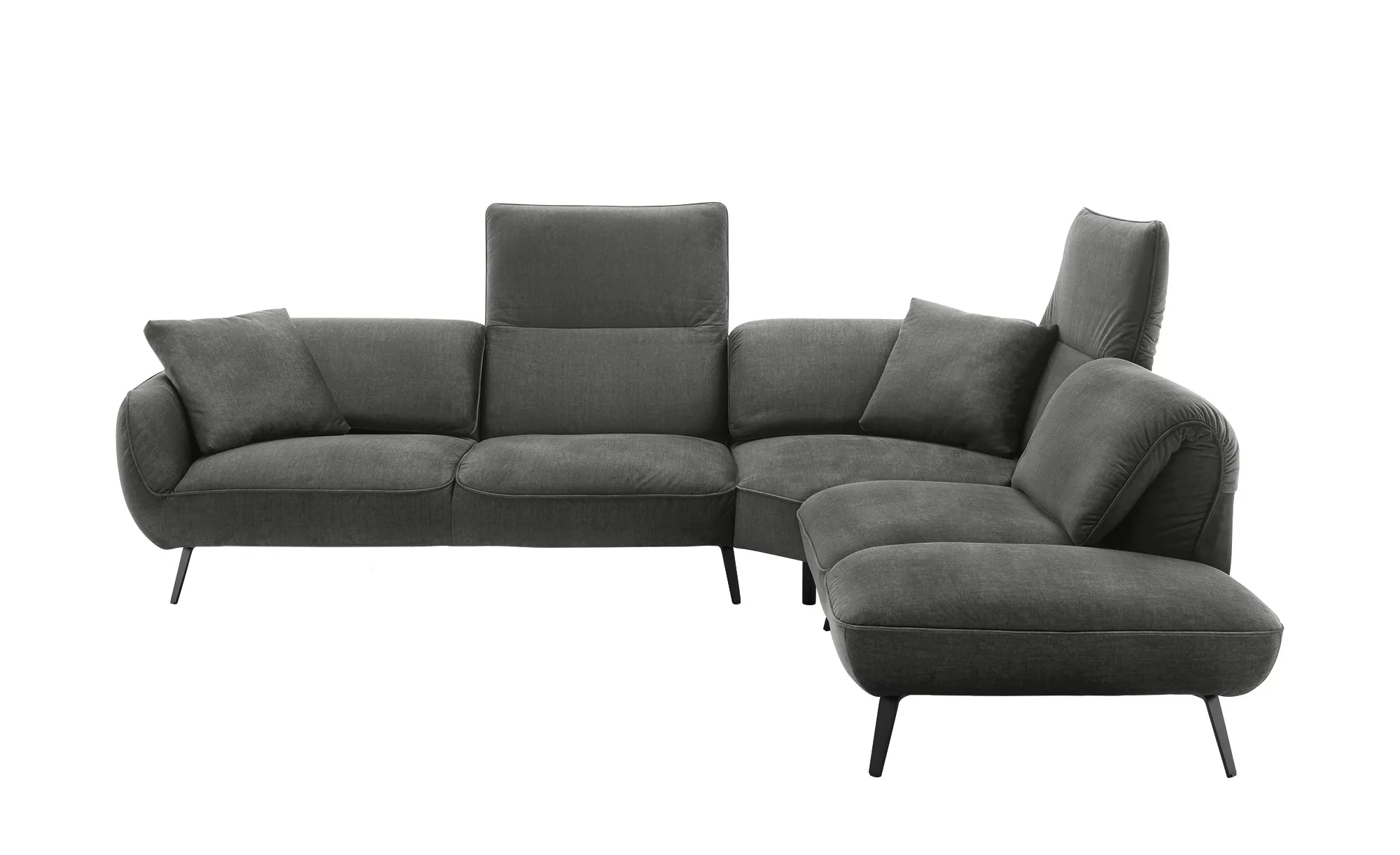 medium Ecksofa  Ventus ¦ grau ¦ Maße (cm): B: 304 T: 246 Polstermöbel > Sof günstig online kaufen