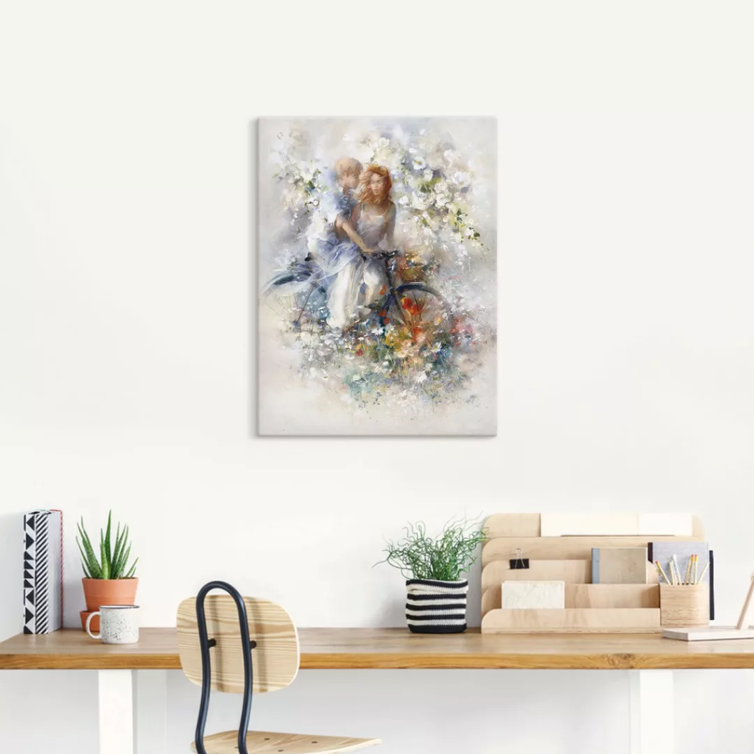 Artland Wandbild "Frühling II", Paar, (1 St.), als Leinwandbild, Poster, Wa günstig online kaufen