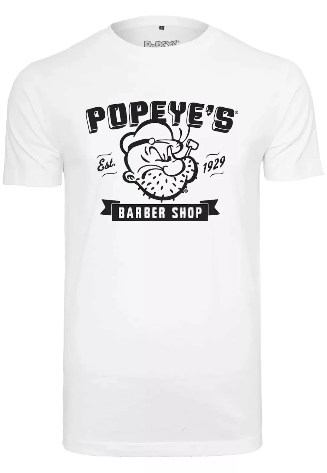 Merchcode T-Shirt "Merchcode Herren Popeye Barber Shop Tee" günstig online kaufen