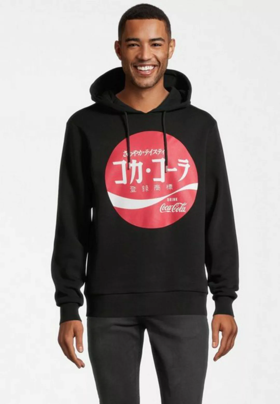 COURSE Kapuzenpullover Coca Cola Japan Retro günstig online kaufen