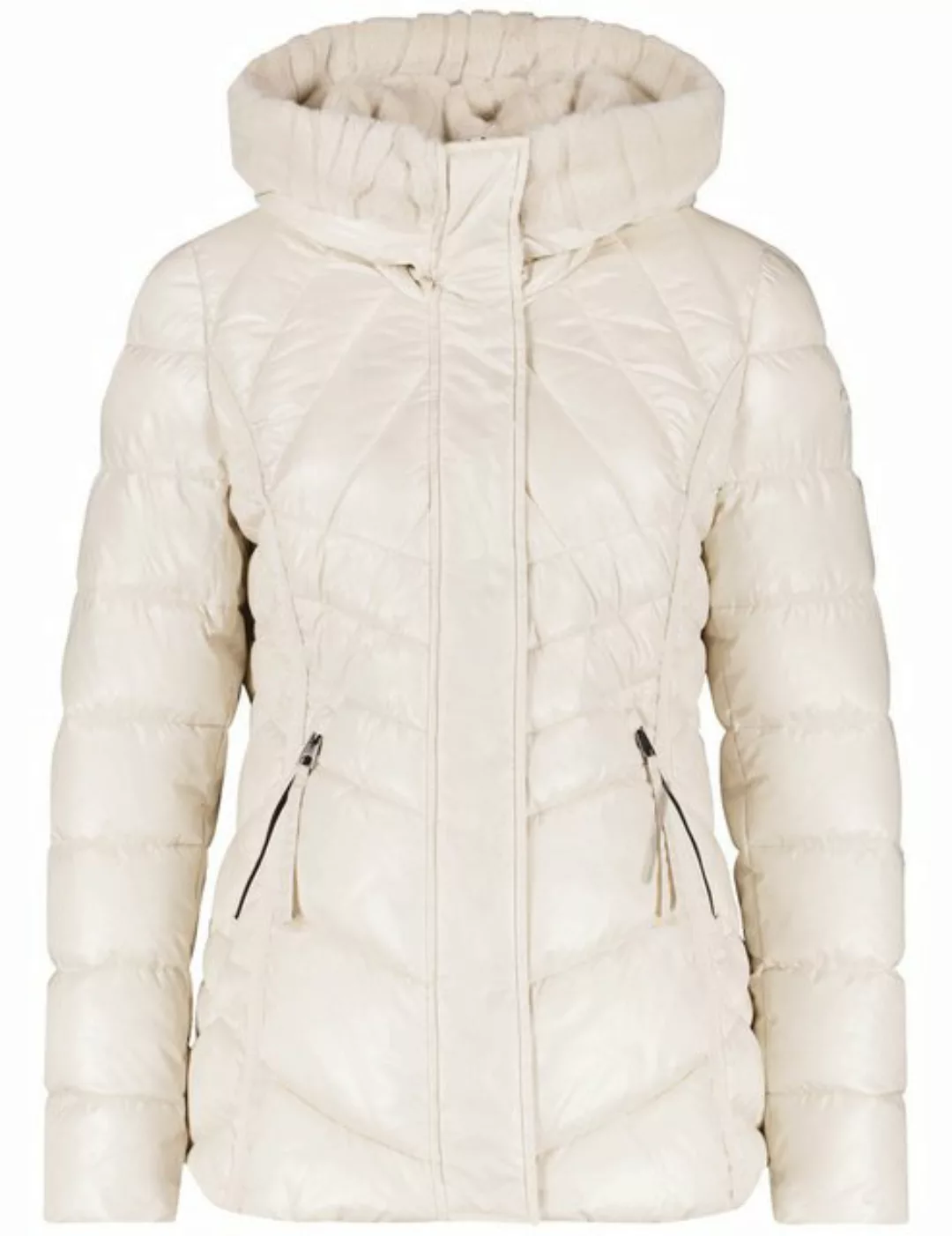 Taifun Winterjacke Glänzende Steppjacke mit Webpelz günstig online kaufen