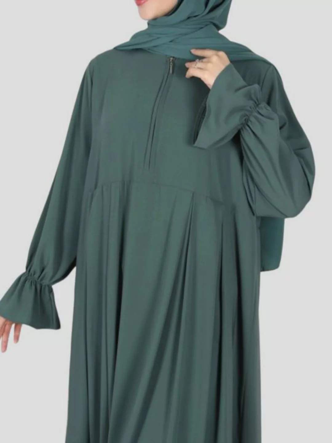 Aymasal Maxikleid Abaya Naima basic schlicht modest Fashion Kaftan islamisc günstig online kaufen