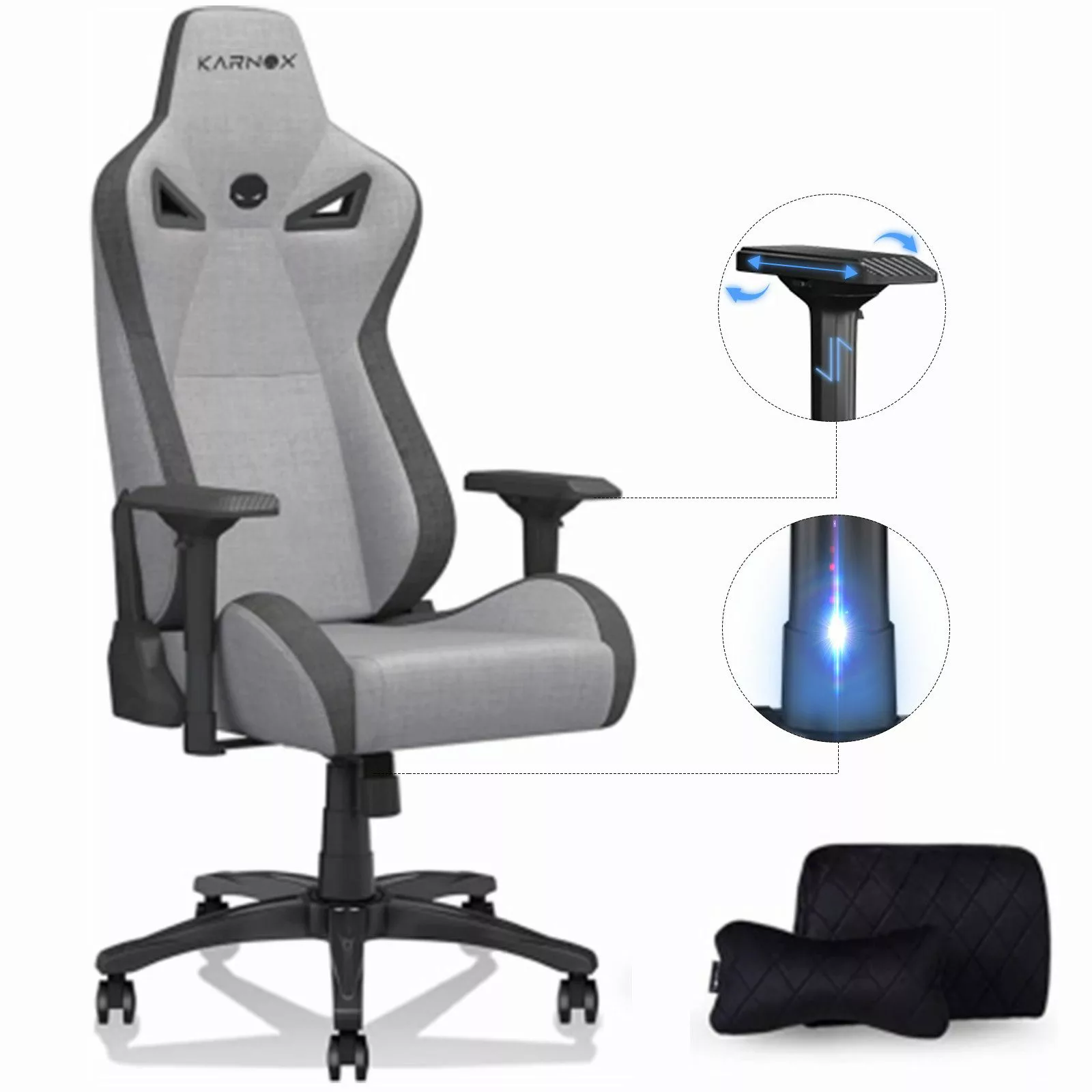 KARNOX Gaming-Stuhl (Ergonomische Stuhl, Integrierter 3D-verstärkter günstig online kaufen