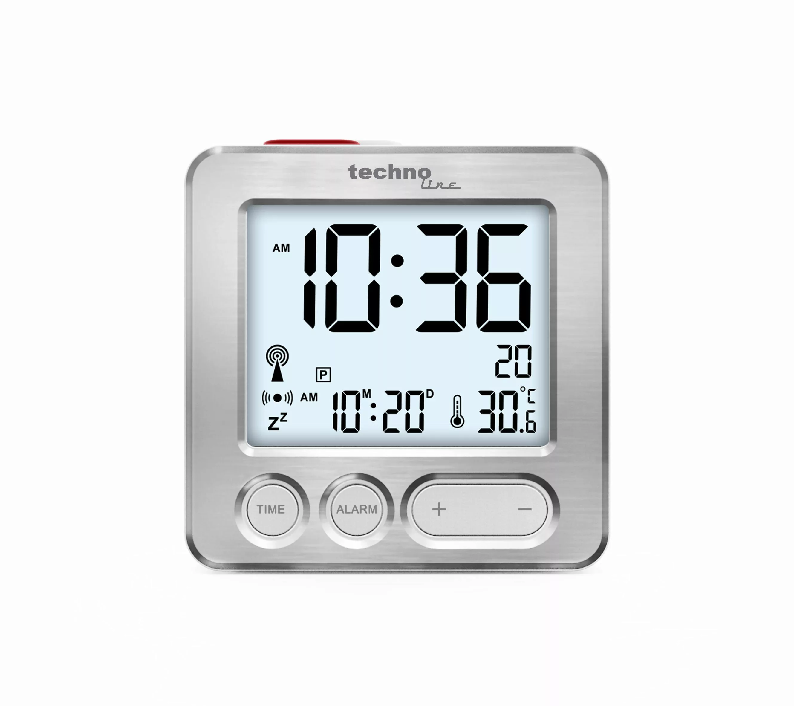 technoline Funkwecker WT 265 mit Temperaturanzeige günstig online kaufen