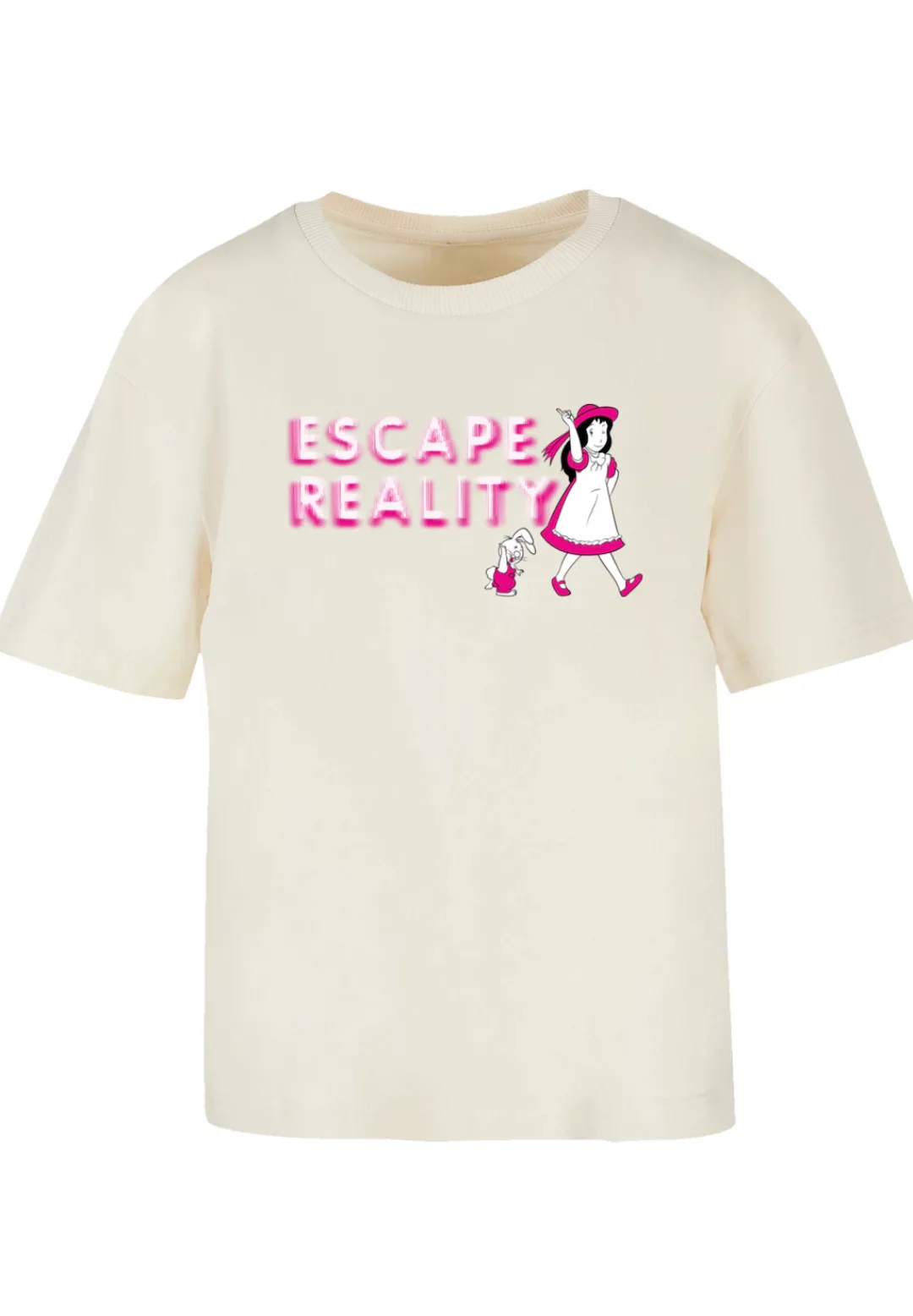 F4NT4STIC T-Shirt "Alice im Wunderland Escape Reality", Retro, Heroes of Ch günstig online kaufen