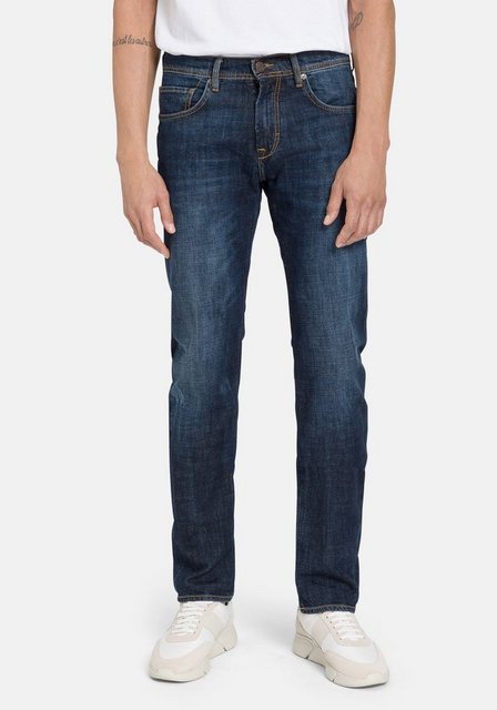 BALDESSARINI Regular-fit-Jeans BLD-Jack, dark blue used mustache günstig online kaufen