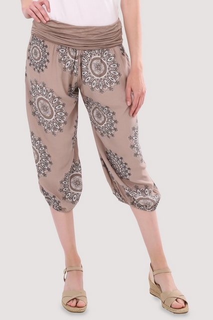 malito more than fashion Haremshose 7196 Aladinhose Capri mit Orient Print günstig online kaufen