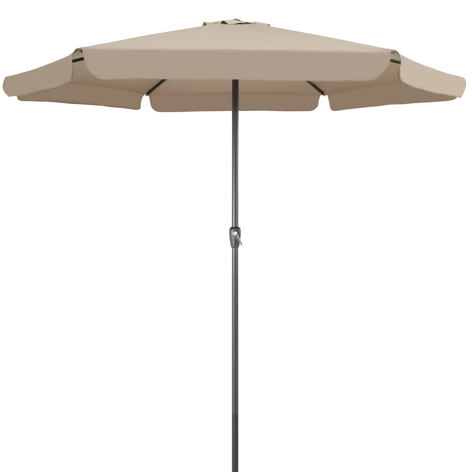 Sonnenschirm Maui Taupe Ø330cm UV-Schutz 80+ günstig online kaufen