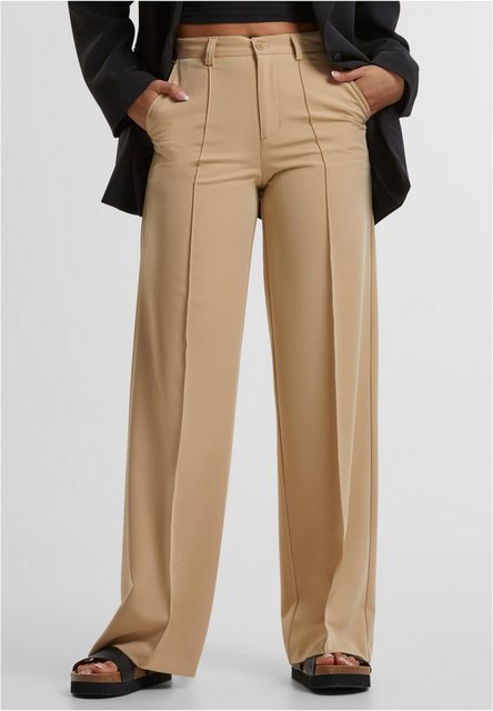 URBAN CLASSICS Stoffhose "Urban Classics Damen Ladies Wide Pleated Pants", günstig online kaufen