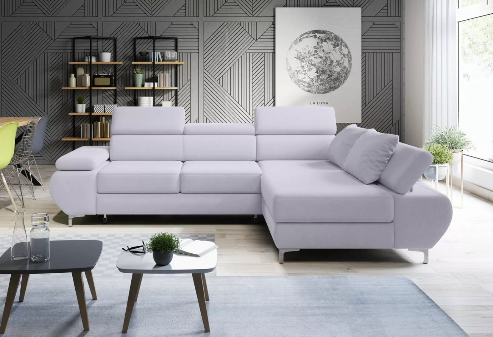 99rooms Ecksofa Flagman Mini, L-Form, Eckcouch, Design günstig online kaufen