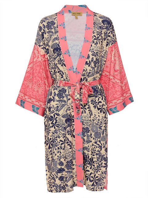 Sarah Kern Cardigan Kimono Figurumspielend im Alloverdruck günstig online kaufen