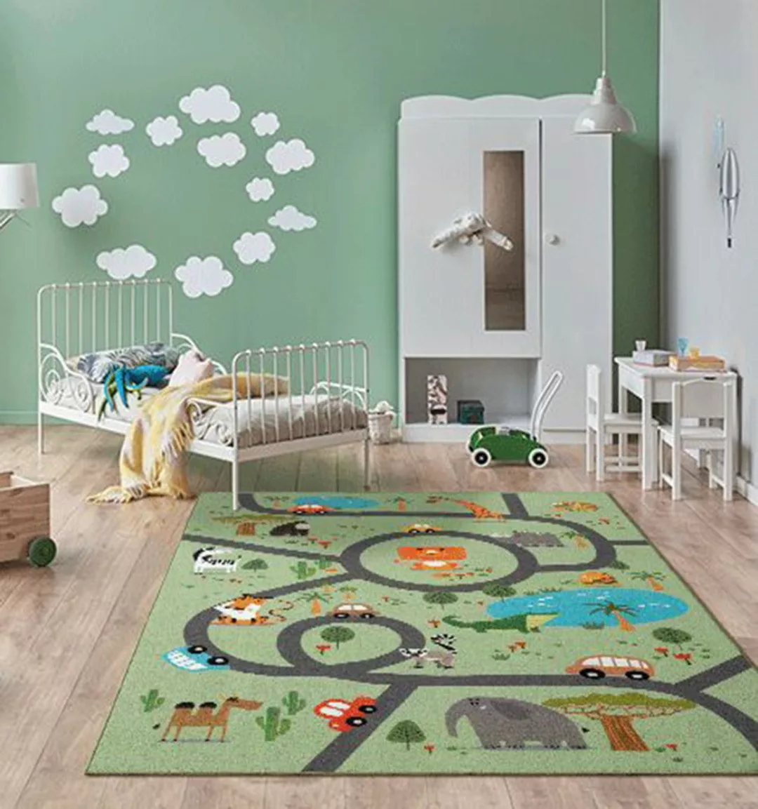 the carpet Teppich »Happy Life«, rund, 4 mm Höhe, Life Kinderzimmer Teppich günstig online kaufen