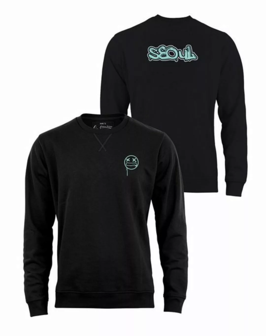 Cotton Prime® Hoodie Street Art Seoul - Weltenbummler Kollektion mit weiche günstig online kaufen