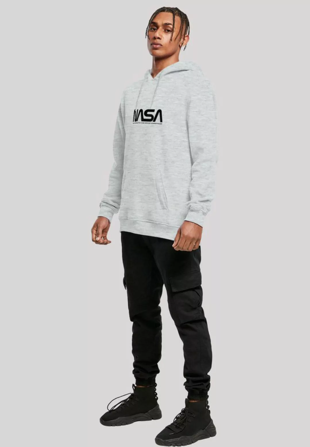 F4NT4STIC Kapuzenpullover NASA worm Print günstig online kaufen