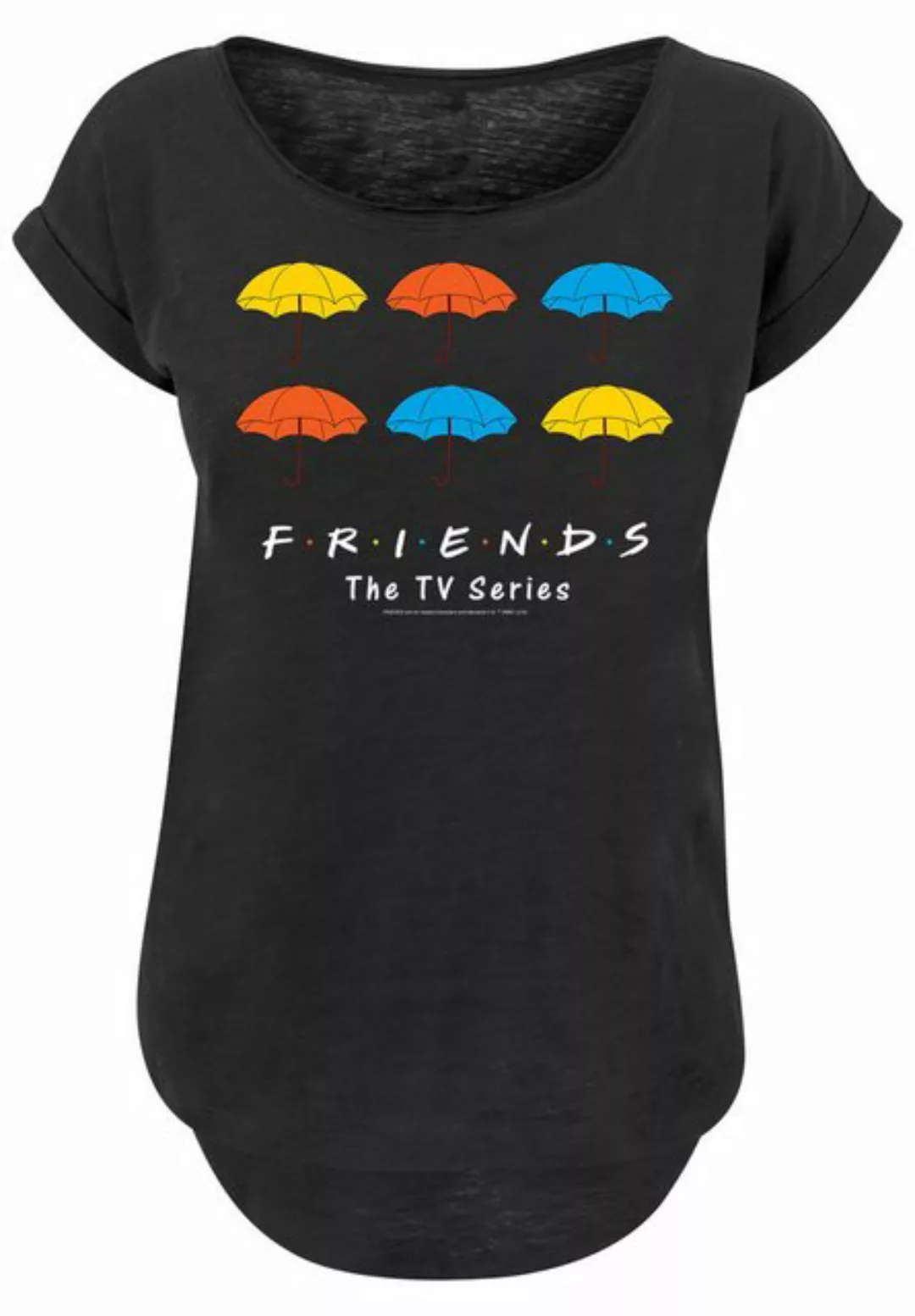 F4NT4STIC T-Shirt FRIENDS Bunte Regenschirme Print günstig online kaufen