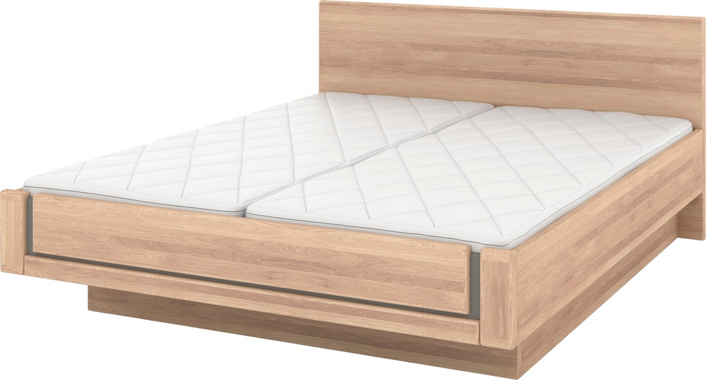 Musterring Holzbett "Sorrent, Bettgestell, Bettrahmen, teilmassiv Eiche", ( günstig online kaufen