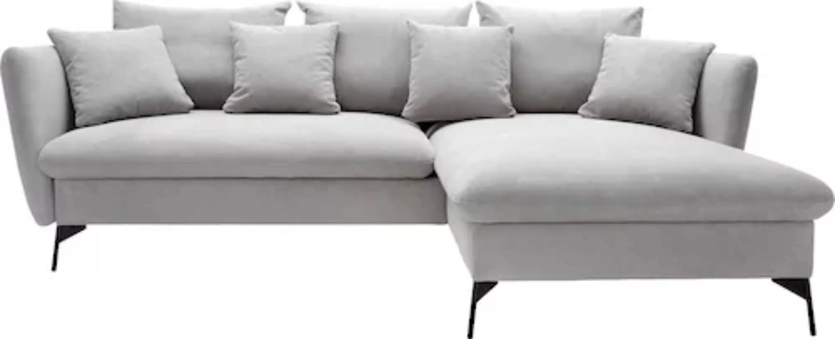 andas Ecksofa »LIVORNO,258 cm, L-Form,«, Schlaffunktion u. Bettkasten (139/ günstig online kaufen