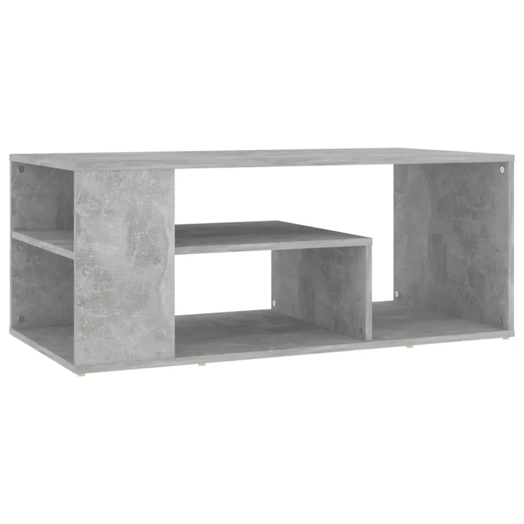 Couchtisch Betongrau 100x50x40 Cm Spanplatte günstig online kaufen