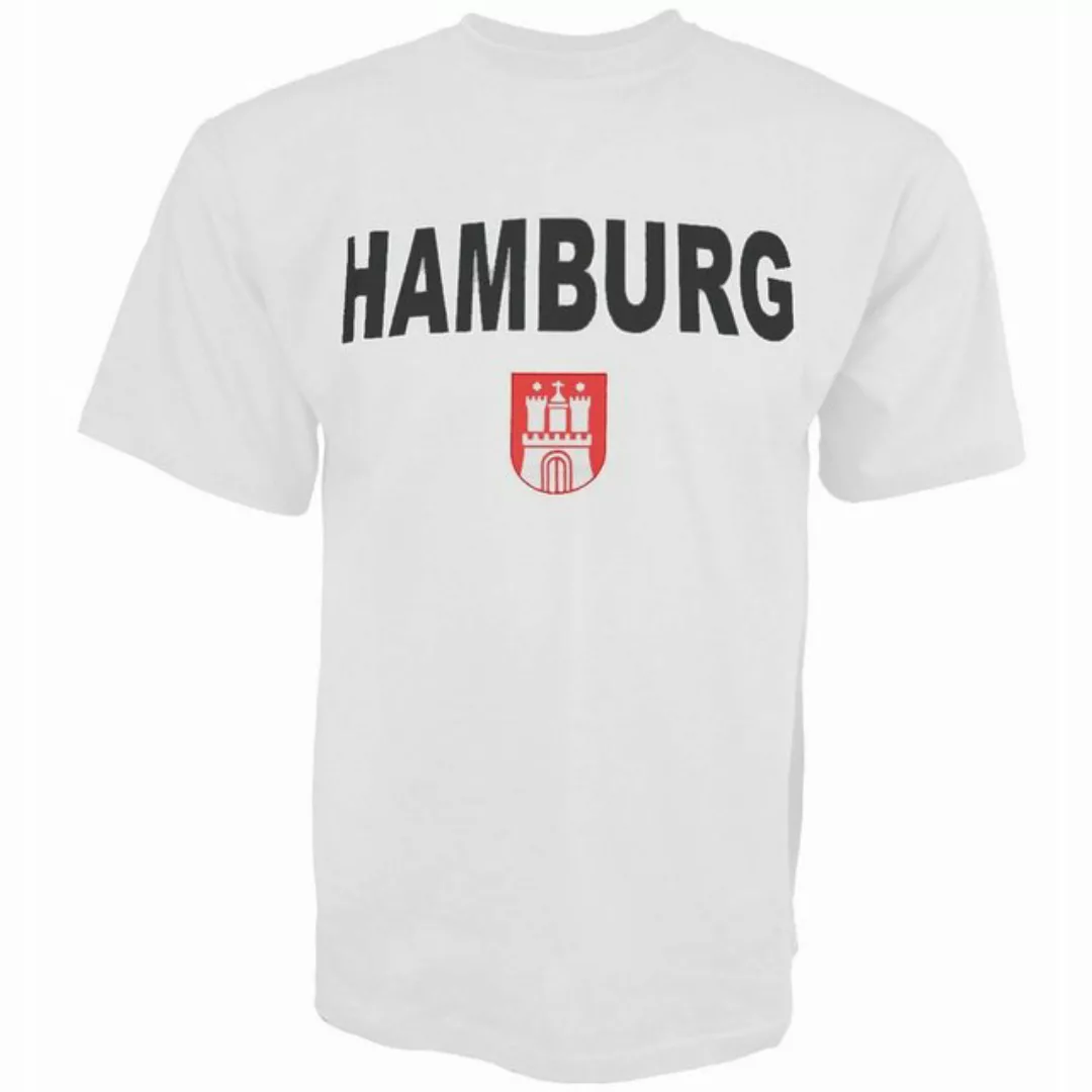 Sonia Originelli T-Shirt T-Shirt Herren "Hamburg Classic" Wappen Baumwolle günstig online kaufen