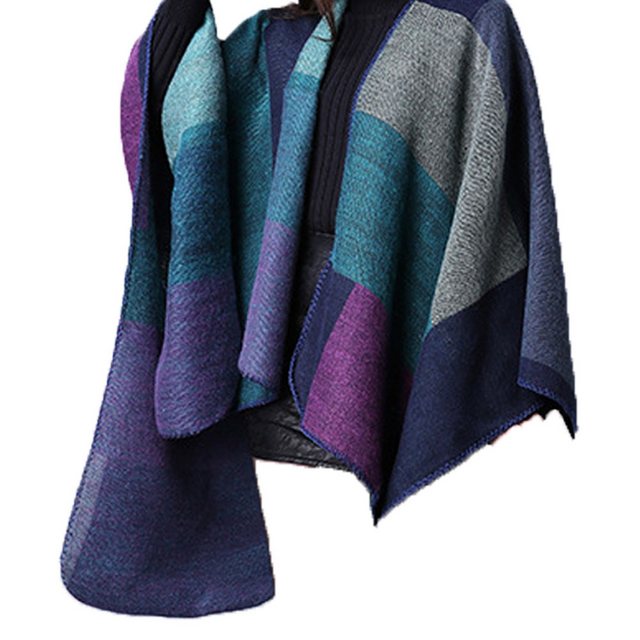 Juoungle Kleid & Schal Schal Damen klassisch Streifen Schal Herbst Halstuch günstig online kaufen