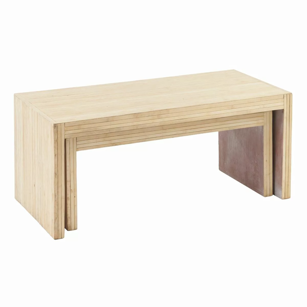 Couchtisch 110 X 55 X 50 Cm Holz 2 Stück günstig online kaufen