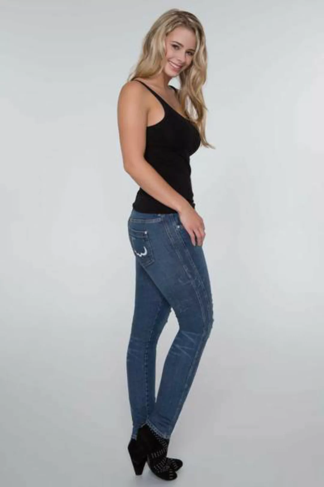 Lady-jeans * Destroyed günstig online kaufen