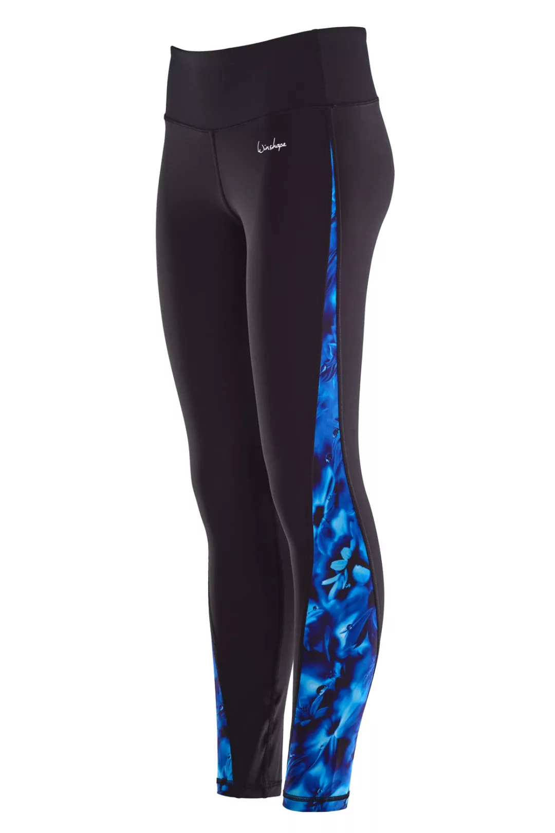 Winshape Leggings "AEL109-Blue-Rainflowers", mit leichtem Kompressionseffek günstig online kaufen