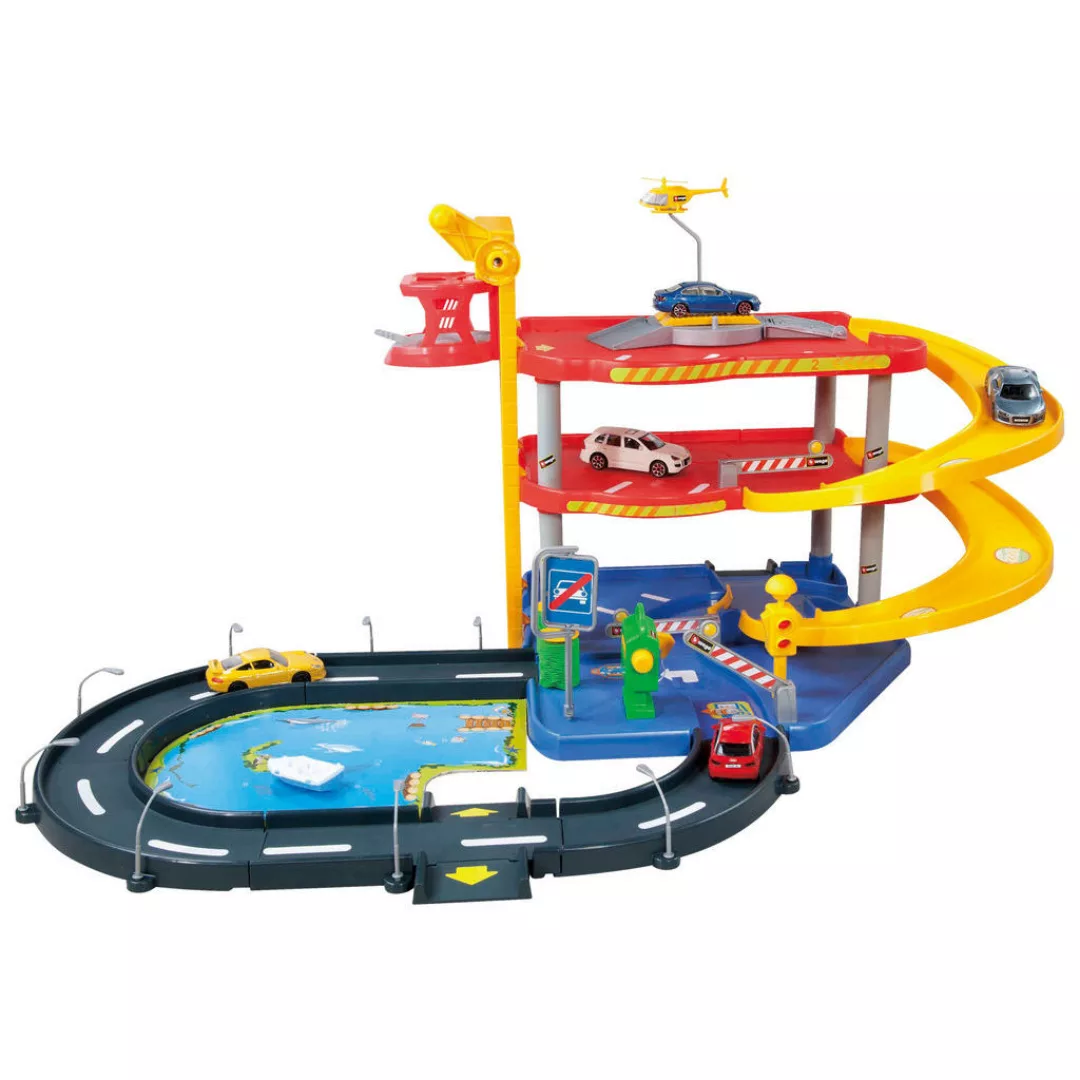 Bburago Parkhaus Garage Spielset Street Fire Parking Playset B/H/L: ca. 69x günstig online kaufen