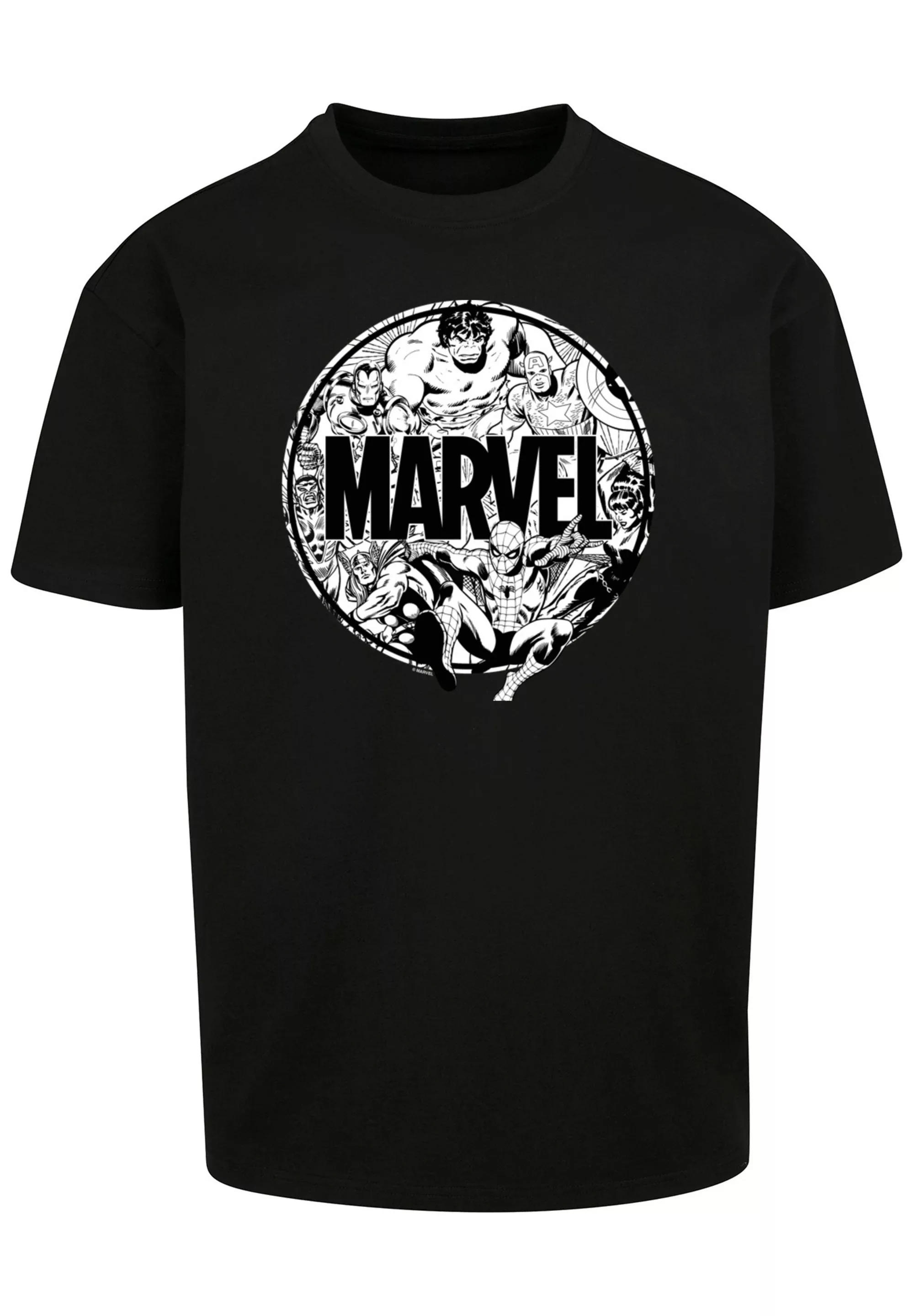 F4NT4STIC T-Shirt "Marvel Comics Logo Character Infill", Print günstig online kaufen