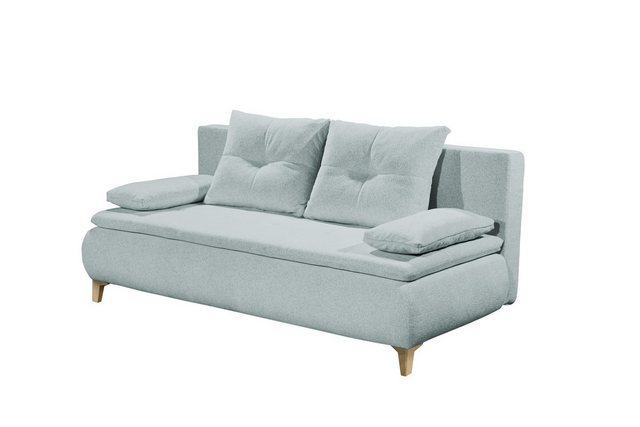 freiraum Schlafsofa MAGNUS LUX.3DL, Liegefläche 158x200cm, in mint - 202x94 günstig online kaufen