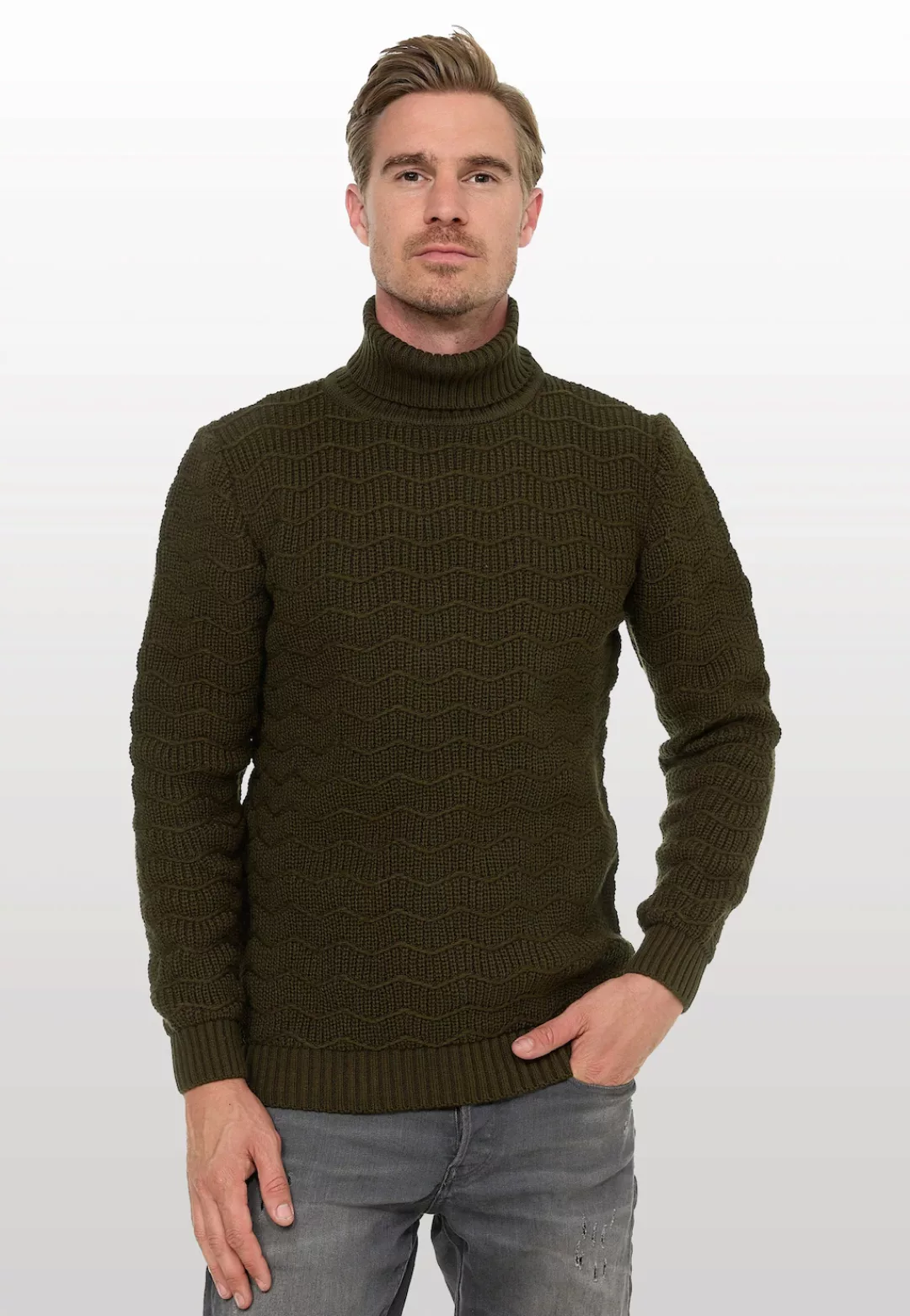 Rusty Neal Rollkragenpullover, im angesagten Design günstig online kaufen