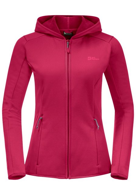 Jack Wolfskin Fleecejacke "BAISELBERG HOODED FZ W", mit Kapuze günstig online kaufen