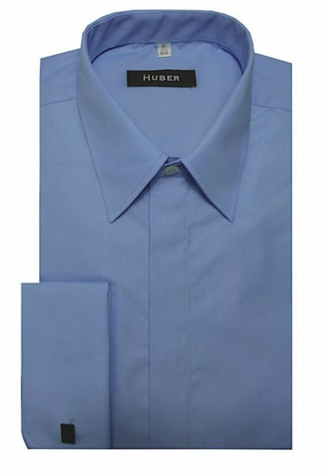Huber Hemden Langarmhemd HU-0014 Umschlag-Manschetten, Regular Fit-gerader günstig online kaufen