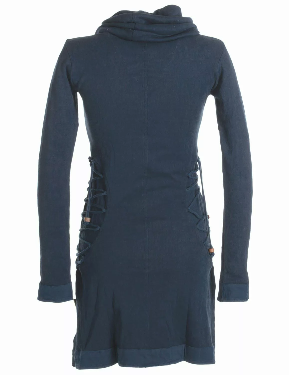 Vishes Jerseykleid Kleid mit langem Kapuzenkragen günstig online kaufen