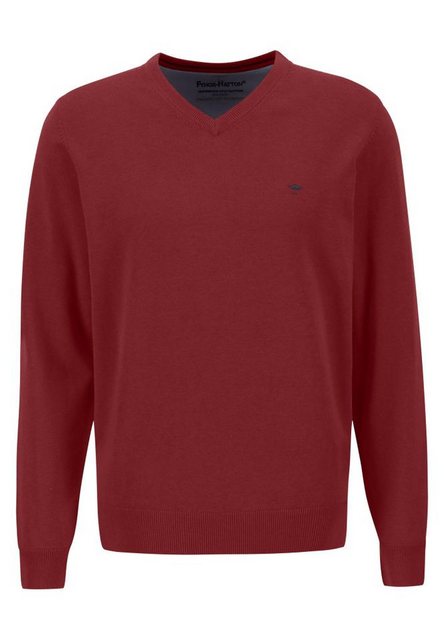 FYNCH-HATTON Strickpullover - V-Neck Pullover - Sweatshirt - klassisch günstig online kaufen