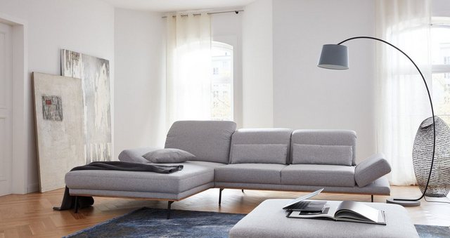 Natur24 Sofa Sitzgruppe Sofa TL2878 320x194 Mono Light Grey Fuß Metall Schw günstig online kaufen