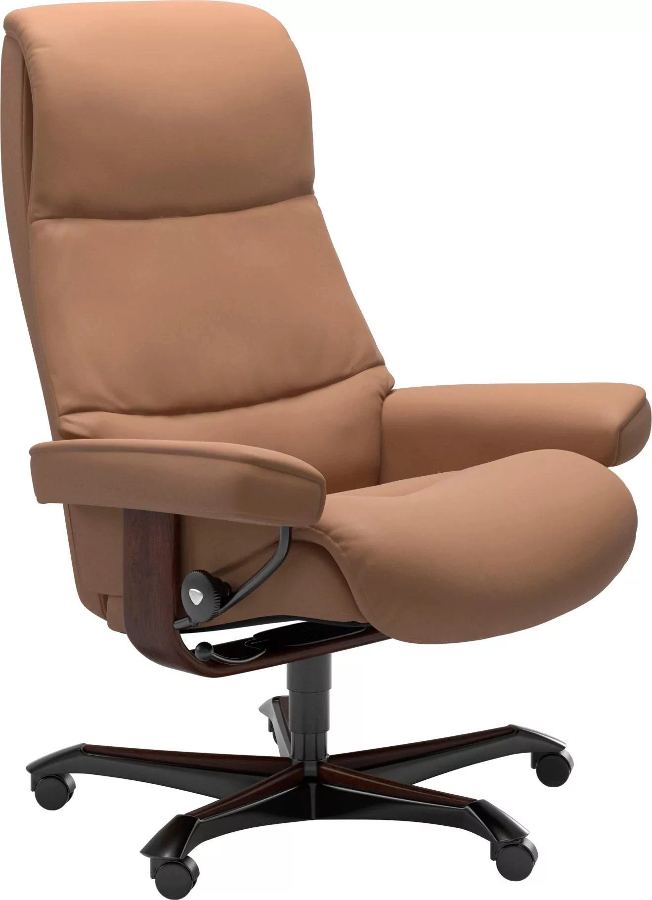 Stressless Relaxsessel "View", mit Home Office Base, Größe M,Gestell Braun günstig online kaufen