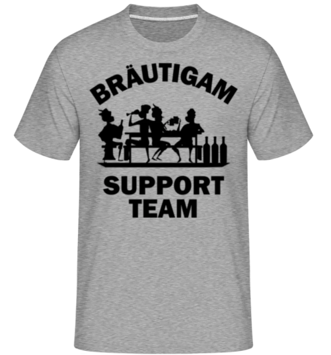 Bräutigam Support Team · Shirtinator Männer T-Shirt günstig online kaufen