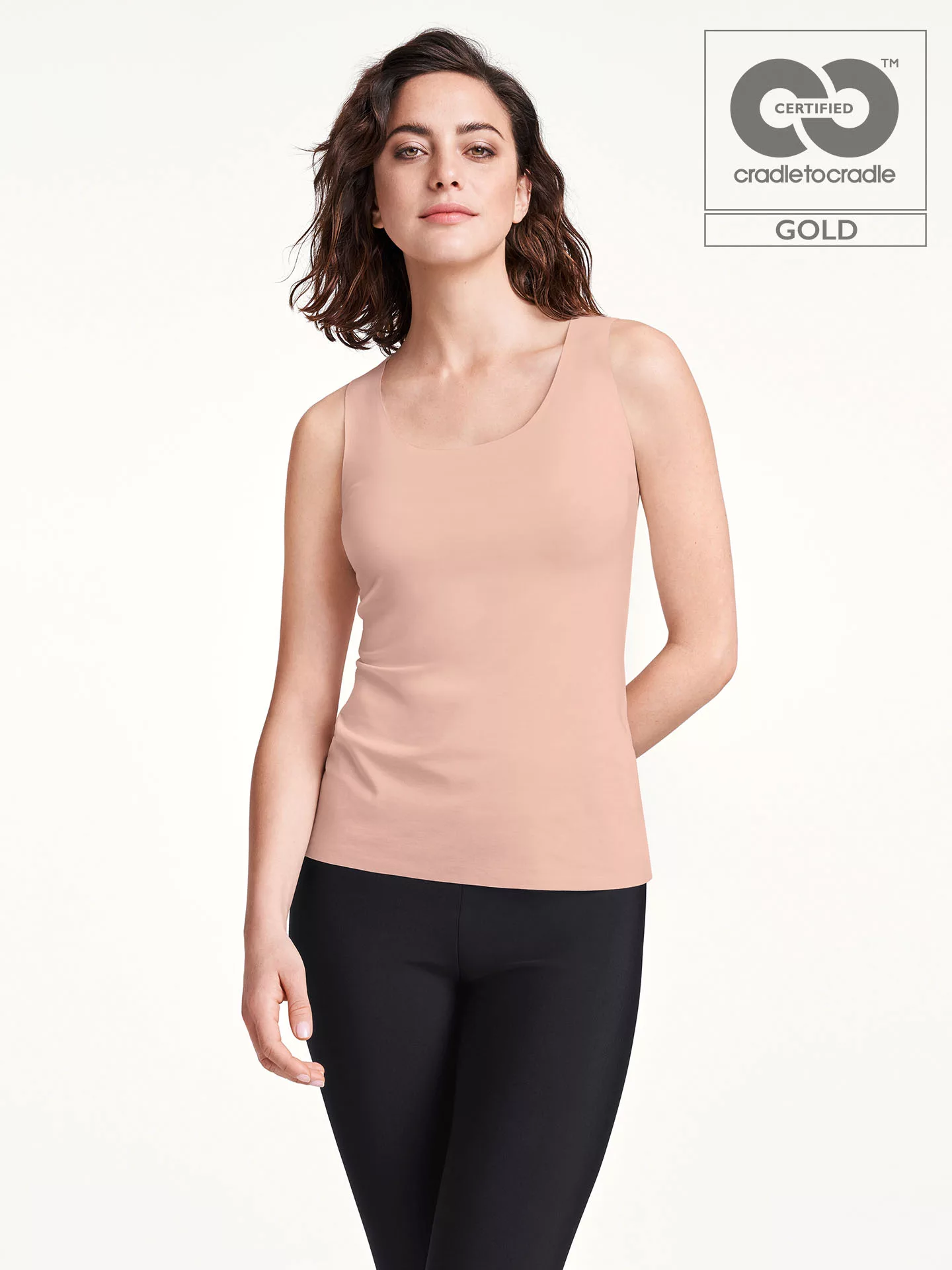 Wolford - Aurora Pure Top, Frau, rose tan, Größe: L günstig online kaufen