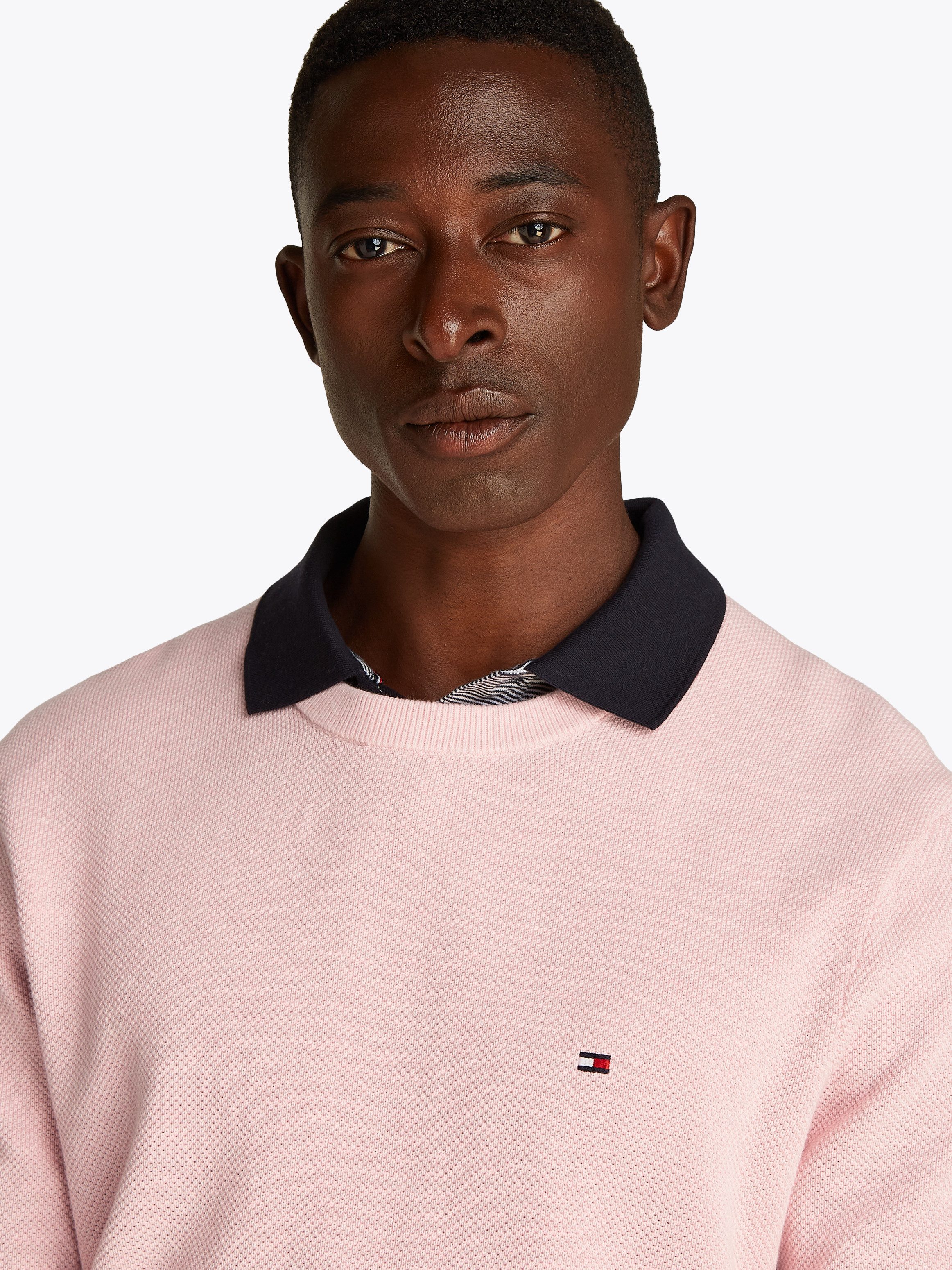 Tommy Hilfiger Rundhalspullover ESSENTIAL STRUCTURE CREW günstig online kaufen