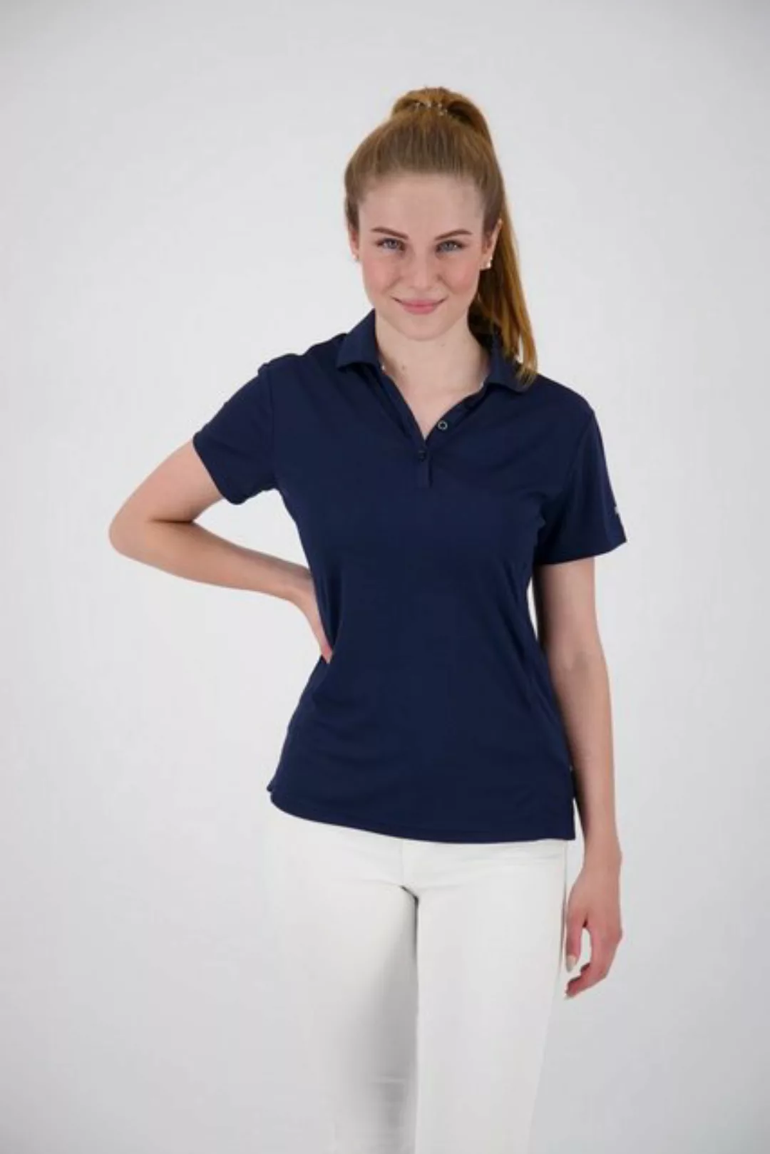 DEPROC Active Poloshirt HEDLEY II NEW WOMEN 3F-Funktions-Piqué aus 100% Rec günstig online kaufen