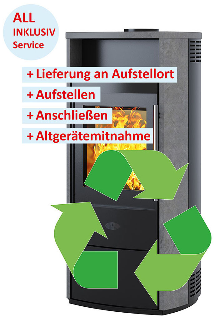 Firefix Kaminofen »»DUBLIN««, (All INCLUSIVE Service: Aufstellen, Anschließ günstig online kaufen