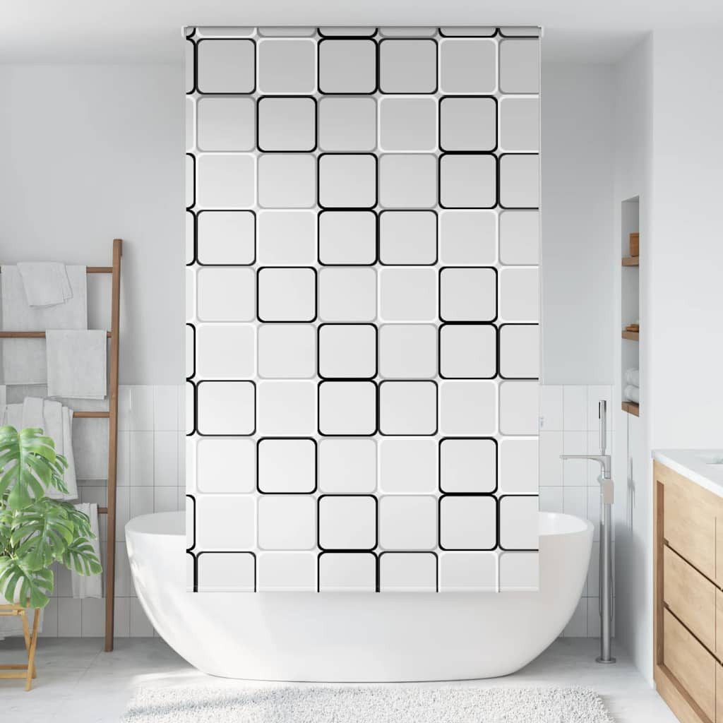 vidaXL Duschrollo, Duschrollo 140x240 cm Stoffbreite günstig online kaufen