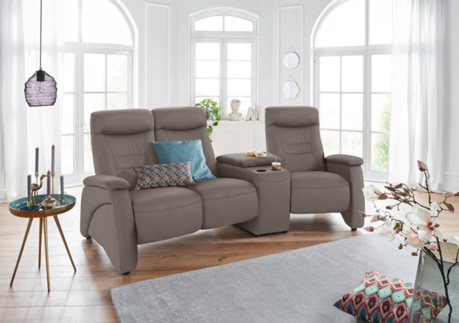 exxpo - sofa fashion 3-Sitzer »Ascoli, Kinosofa mit hohem Sitzkomfort, bequ günstig online kaufen