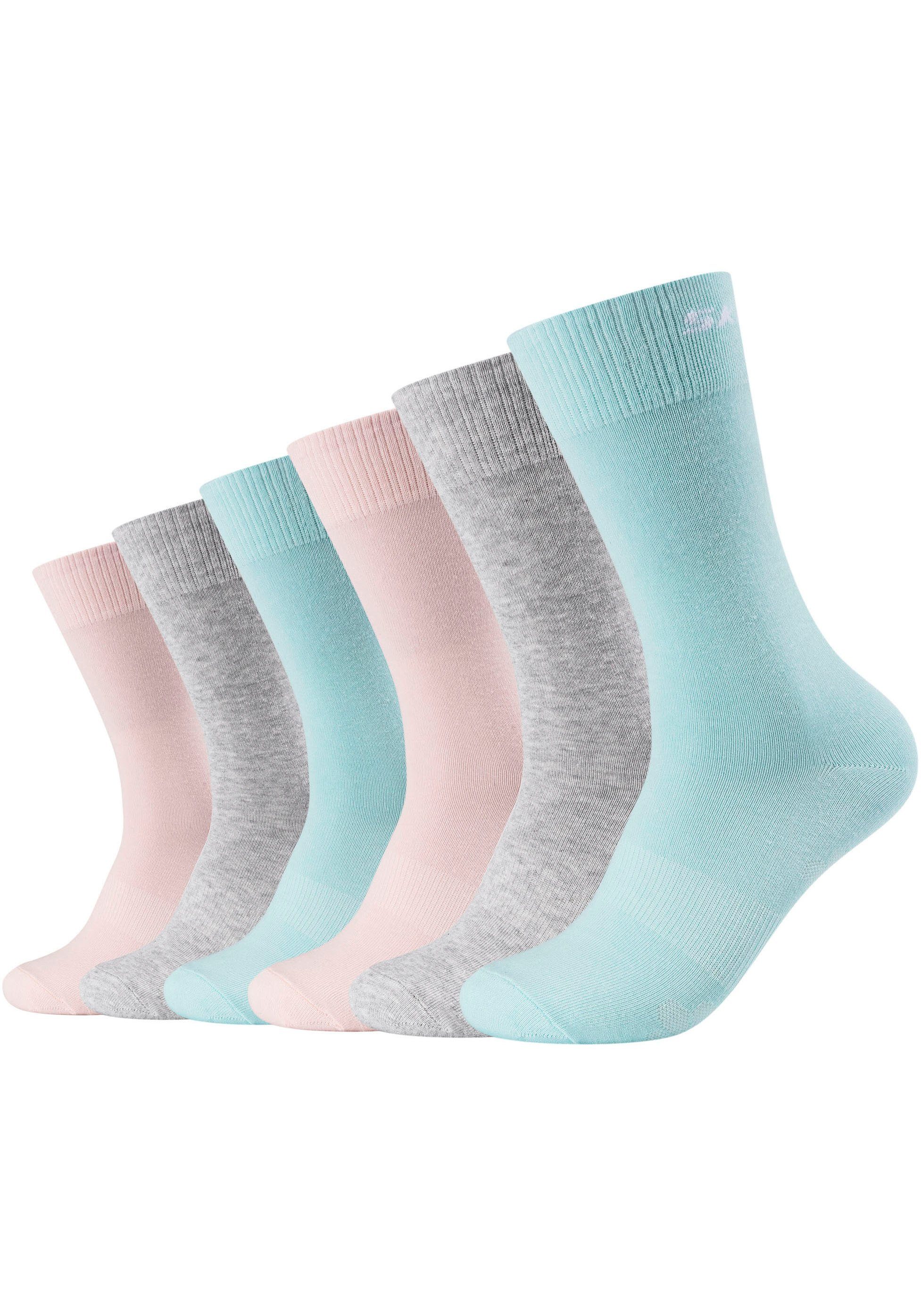 Skechers Socken "mesh ventilation", (6 Paar), mit verstärktem Fersen- und Z günstig online kaufen