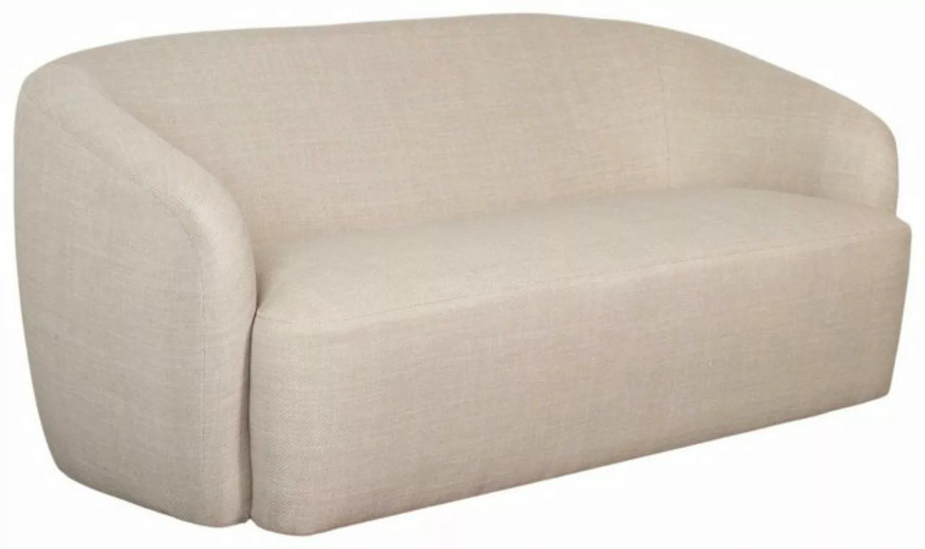 Lounge Sofa Loconia 2,5-Sitzer Beige günstig online kaufen