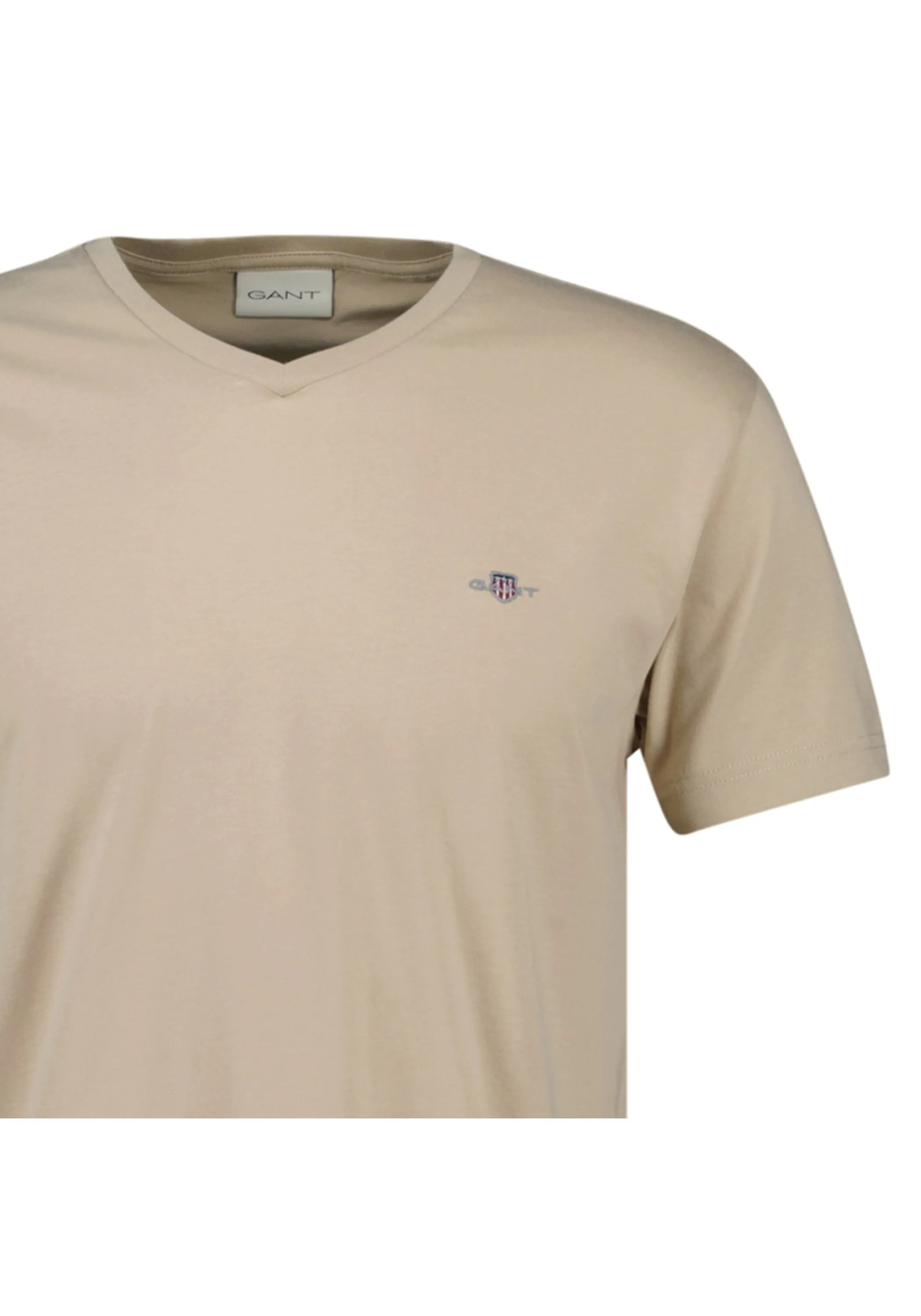 Gant T-Shirt "T-Shirt SLIM SHIELD V-NECK T-SHIRT 1er Pack" günstig online kaufen