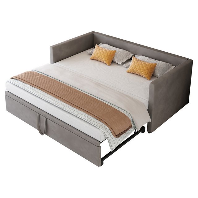 MODFU Bett Funktionsbett Doppelbett, Ausziehbares Schlafsofa (Multifunktion günstig online kaufen