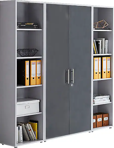 BMG Möbel Büromöbel-Set "TABOR 3 hoch", (Set, 3 tlg.) günstig online kaufen