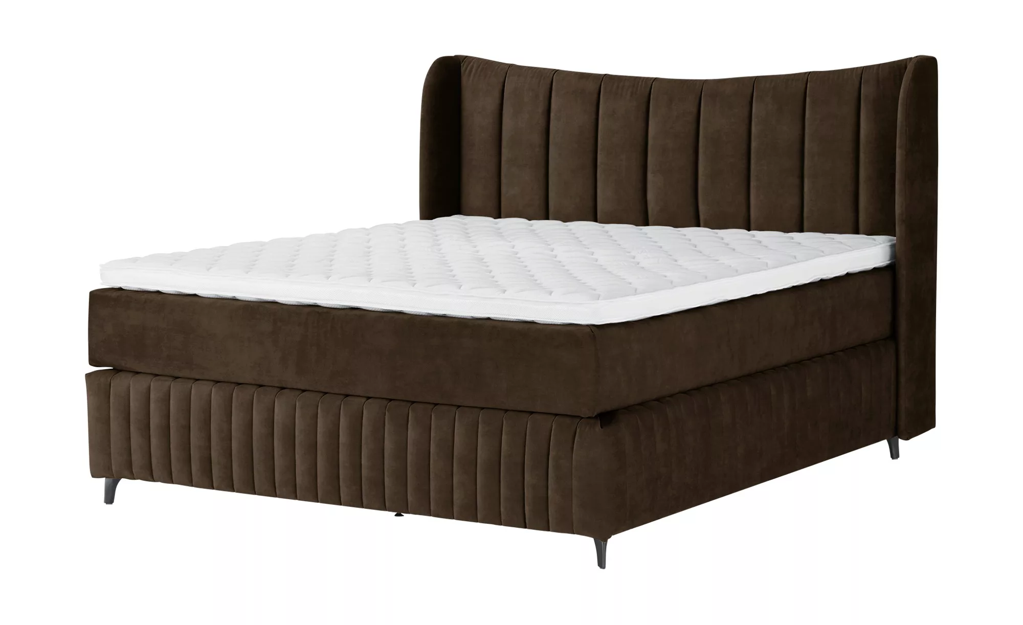 Kings and Queens Boxspringbett  Uldur ¦ braun ¦ Maße (cm): B: 194 H: 122 Be günstig online kaufen